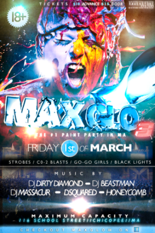Event MAX GLO PAINT PARTY 3