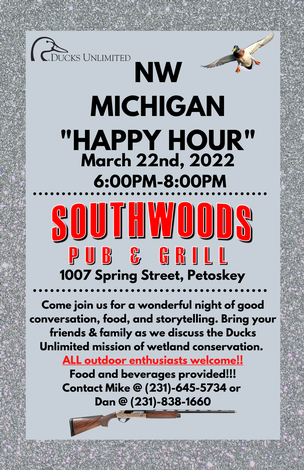 Event NW Michigan Happy Hour