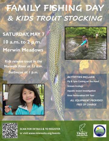 Event Wilton Family Fishing Day & Kids Trout Stocking