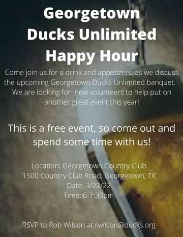 Event Georgetown Happy Hour