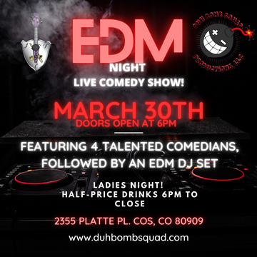 Event Pandemonium: EDM Party and Comedy Show