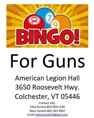 Event Bingo for Guns