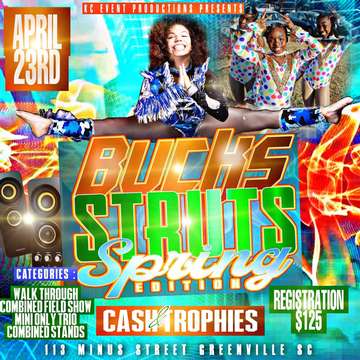Event BUCKS AND STRUTS DANCE COMPETITION *SPRING EDITION