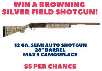 Event Win a Browning Silver Field Shotgun! Sales End March 28th!