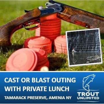 Event Tamarack Preserve Cast or Blast: Private Club Sporting Clays or Fishing with Lunch