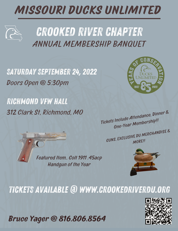 Event Crooked River Dinner - Lawson/Excelsior Springs/Richmond