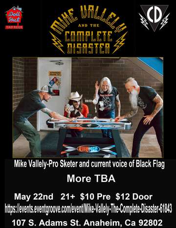 Event Mike Vallely & The Complete Disaster