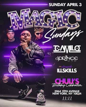 Event Magic Sundays WMC Reunion Party DJ Camilo Live At 11:11 Lounge