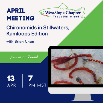 Event WestSlope Chapter April Meeting