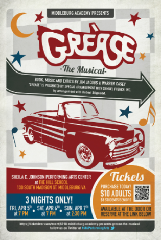 Event Middleburg Academy Presents-GREASE the Musical