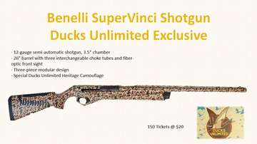 Event Benelli Super Vinci Shotgun Ducks Unlimited Exclusive