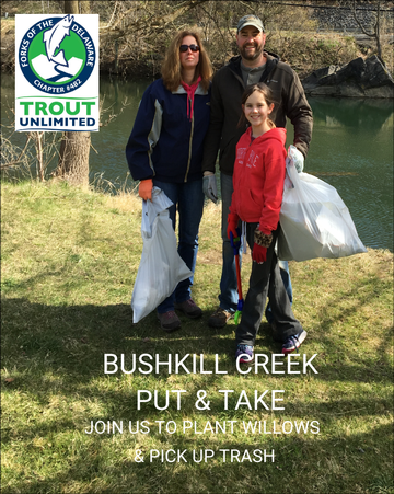 Event Bushkill Creek "Put & Take" Planting & Cleanup