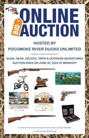 Event Pocomoke River DU Online Auction