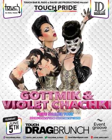 Event Touch Drag Brunch with Violet Chachki & Gottmik • RuPaul's Drag Race Superstars