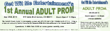 Event Denver's 1st Annual Adult Prom