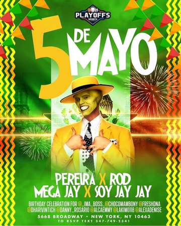Event Cinco De Mayo At Playoff Sports Lounge
