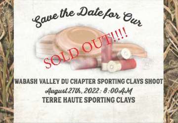 Event Wabash Valley Ducks Unlimited Sporting Clays Shoot- SOLD OUT!!!!