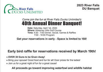 Event River Falls Dinner