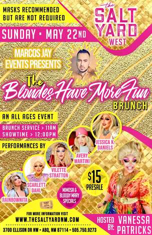 Event Drag me to Brunch: Blondes have more fun 