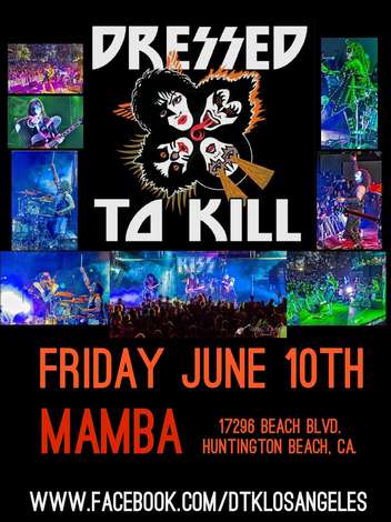 Event Dressed To Kill (Kiss Tribute) with Tributes to Judas Priest & Quiet Riot and Chris Cornell