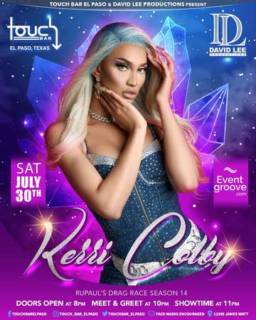 Event Kerri Colby • RuPaul's Drag Race Season 14 • Live at Touch Bar El Paso