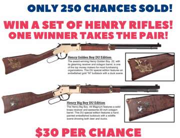 Event Win a Set of Henry Rifles! Drawing May 24th!