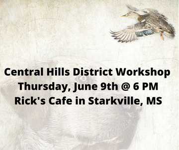 Event Central Hills Area District Meeting- Starkville