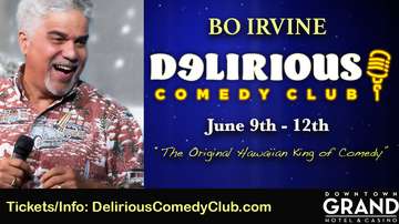 Event Hawaiian King Of Comedy Bo Irvine Comes To Las  Vegas