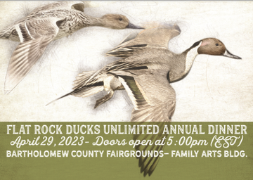 Event Flat Rock Ducks Unlimited Annual Dinner