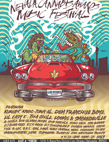 Event Nevada Cannabis Awards Music Festival at AREA 15 7-10-23 (ALL ACCESS VEGAS)