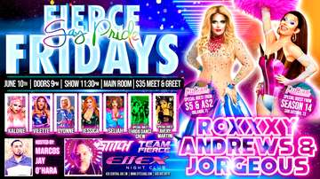 Event Fierce Friday: Pride with Roxxxy and Jorgeous 