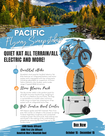 Event QuietKat All Terrain / All Electric Bike Sweepstakes plus more!!!!