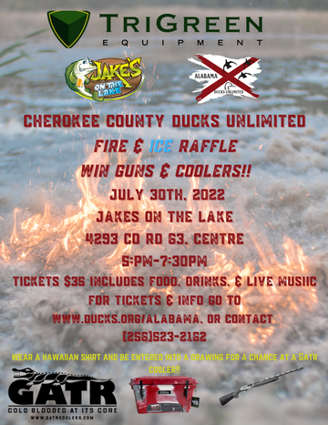 Event Cherokee Ducks Unlimited Fire & Ice