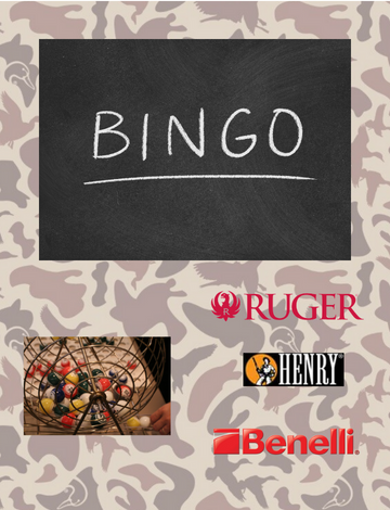 Event Minnewaska Ducks Unlimited Bingo (Glenwood, 2023)