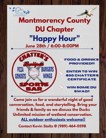 Event Montmorency County "Happy Hour" Night