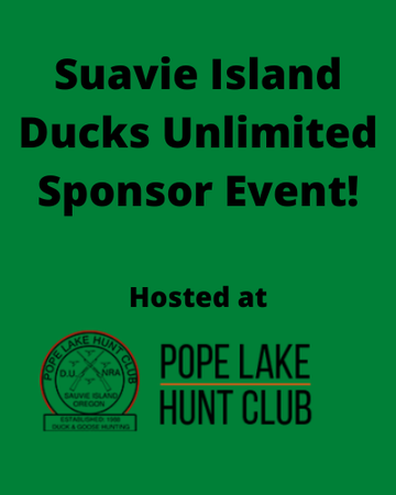Event Sauvie Island Ducks Unlimited