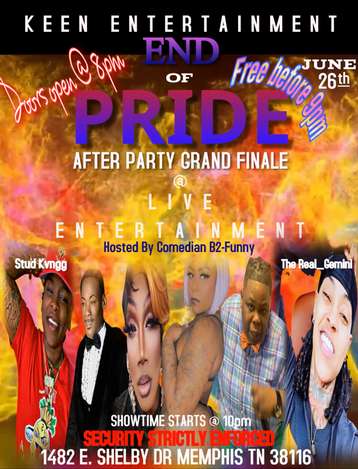 Event End Of Pride Afterparty 