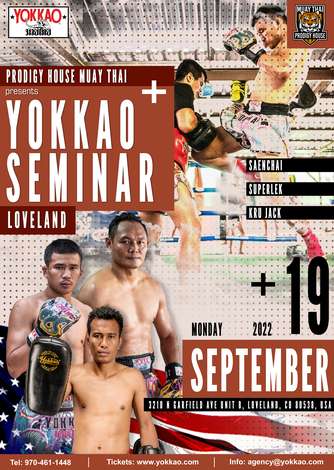 Event Yokkao Saenchai Seminar