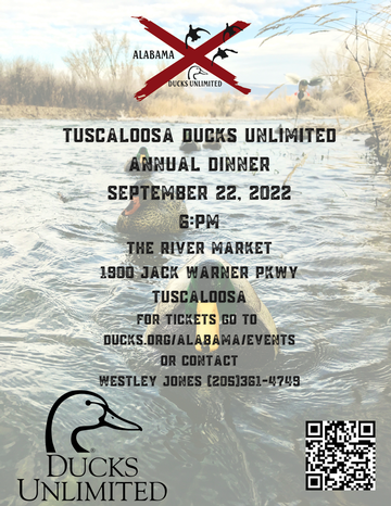 Event Tuscaloosa Ducks Unlimited Annual Dinner