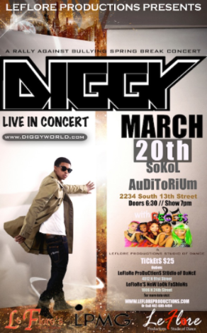 Event Rally Against Bullying Concert feat: Diggy Simmons