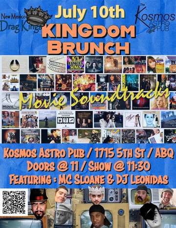 Event NM Drag Kings Present: KINGdom Brunch : Movie Soundtracks!