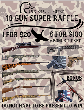 Event Springfield Bulldog 10 Gun Super Raffle