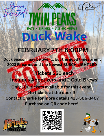 Event Williamson County Duck Wake Firearm Frenzy  Twin Peaks Restaurant