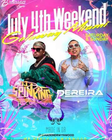 Event July 4th Weekend Getaway Miami At Made in DR