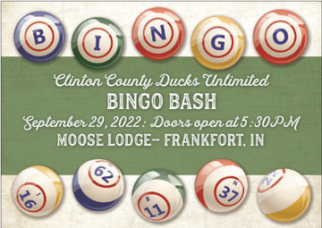 Event Clinton County Ducks Unlimited Bingo Bash