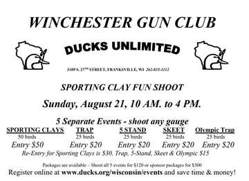 Event Fun Shoot - Winchester Gun Club