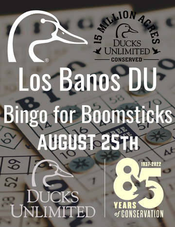 Event Los Banos DU Bingo for Boomsticks