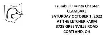 Event Trumbull County DU Clam Bake