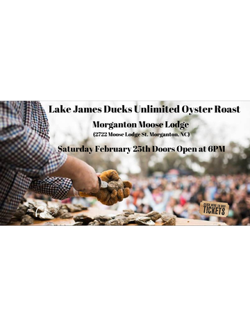 Event Lake James Ducks Unlimited Oyster Roast
