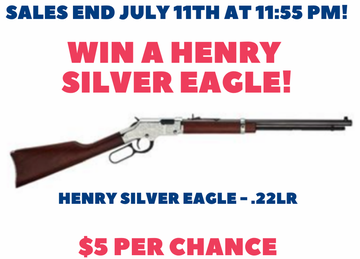 Event Win A Henry Silver Eagle!  Sales End July 11th!